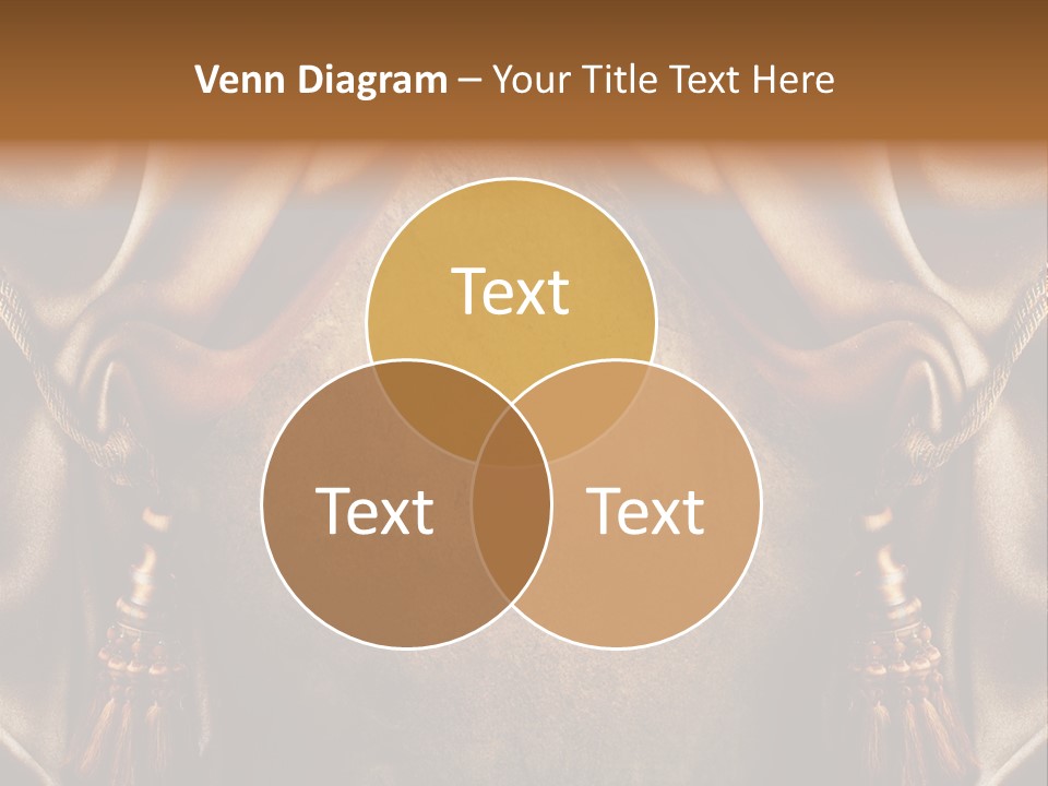 Curtains Vector PowerPoint Template