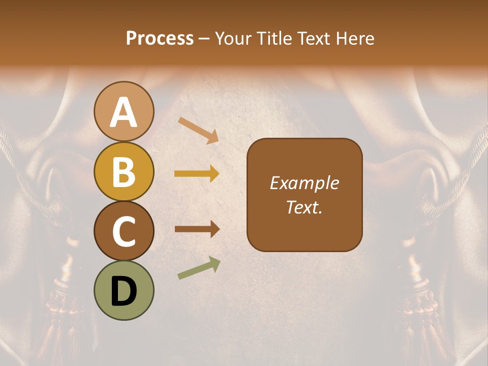 Curtains Vector PowerPoint Template