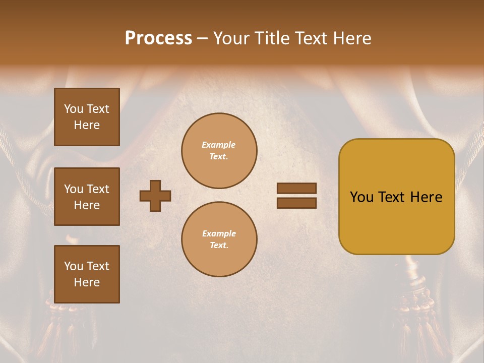 Curtains Vector PowerPoint Template