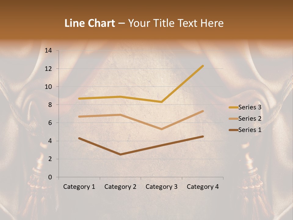 Curtains Vector PowerPoint Template