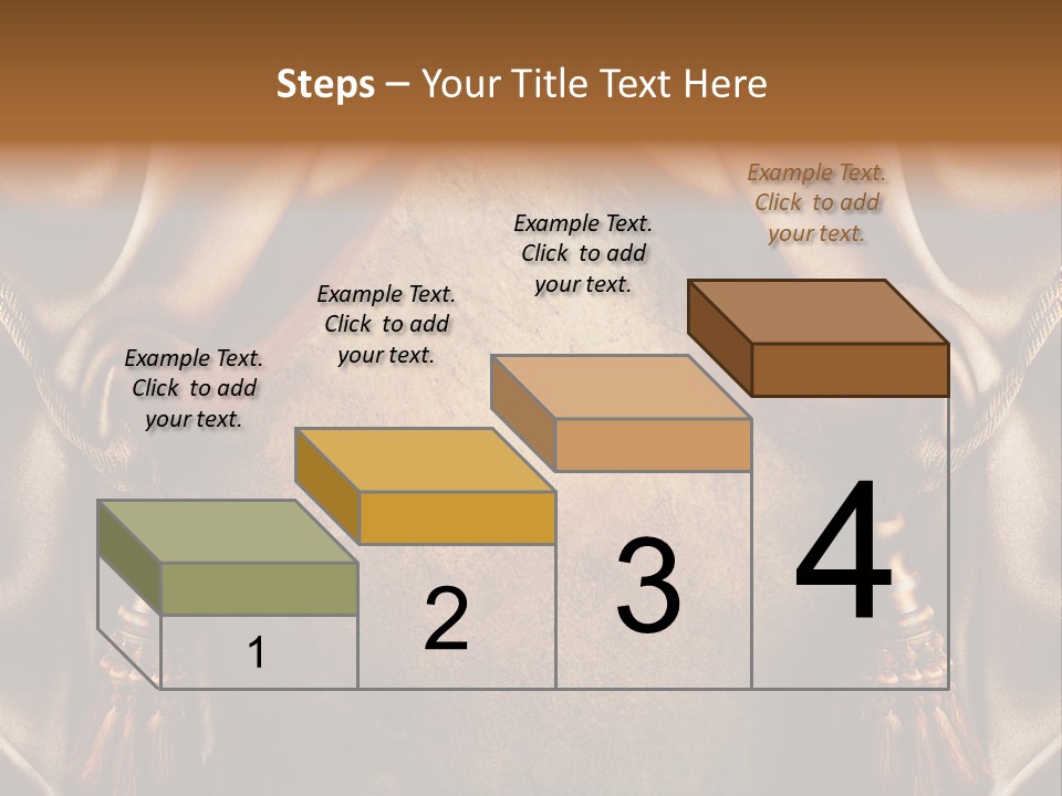 Curtains Vector PowerPoint Template