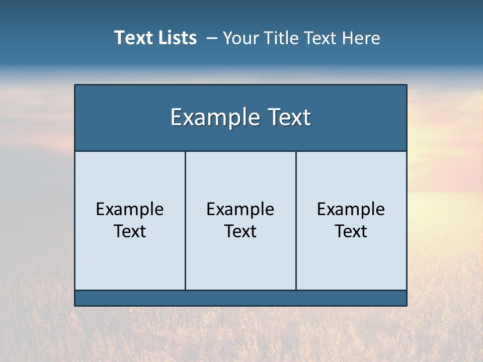 Wheat PowerPoint Template