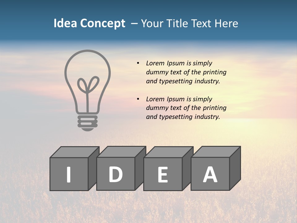 Wheat PowerPoint Template