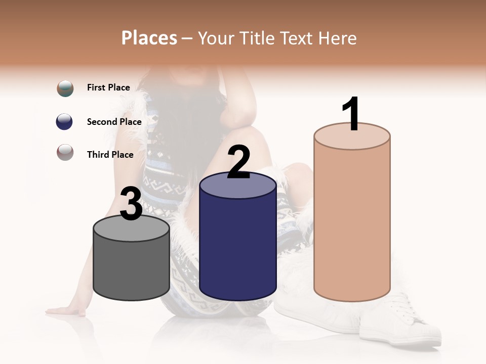 Winter Girl PowerPoint Template