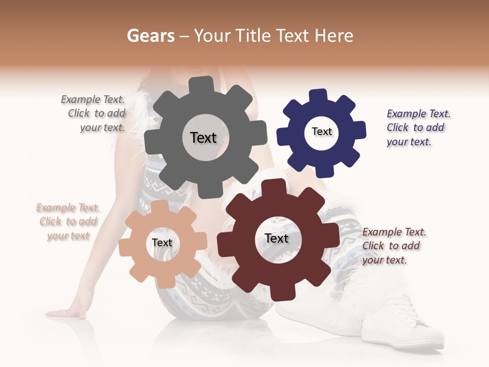 Winter Girl PowerPoint Template