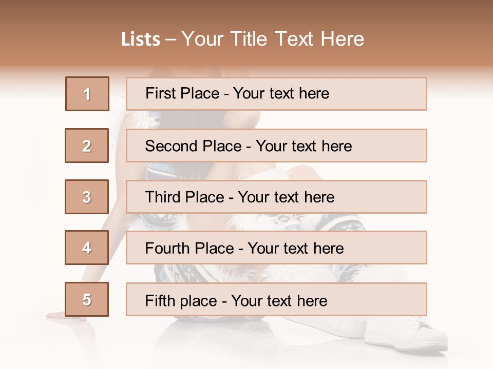 Winter Girl PowerPoint Template