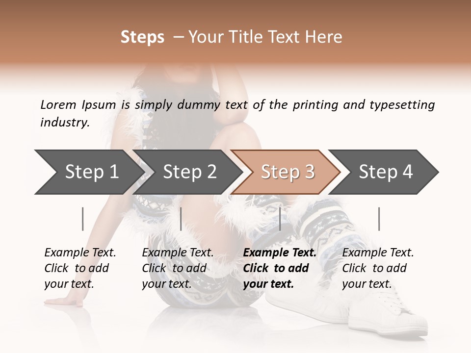 Winter Girl PowerPoint Template