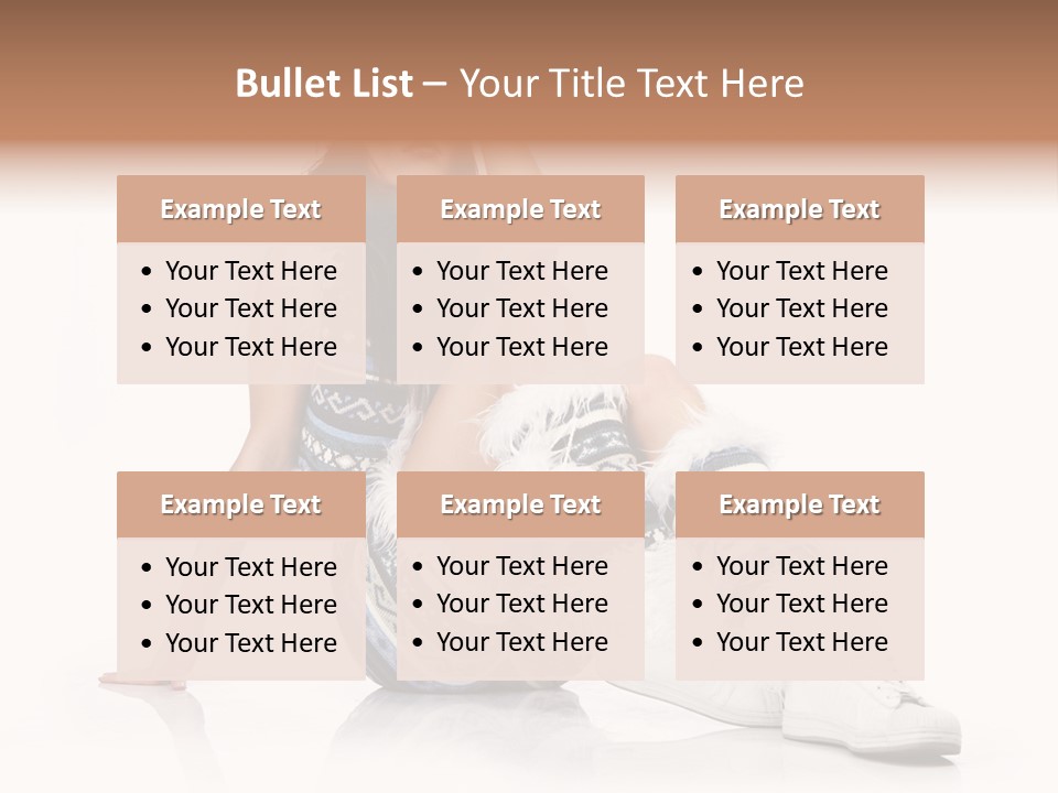 Winter Girl PowerPoint Template