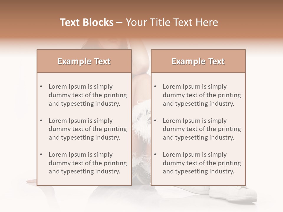 Winter Girl PowerPoint Template