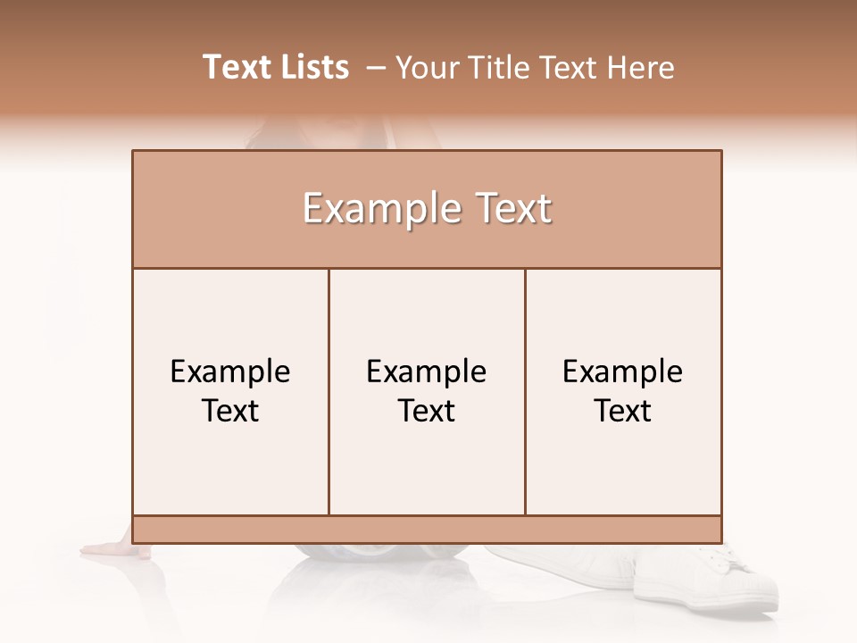 Winter Girl PowerPoint Template