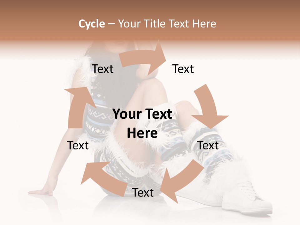 Winter Girl PowerPoint Template