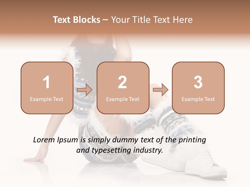 Winter Girl PowerPoint Template