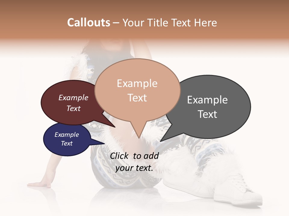 Winter Girl PowerPoint Template