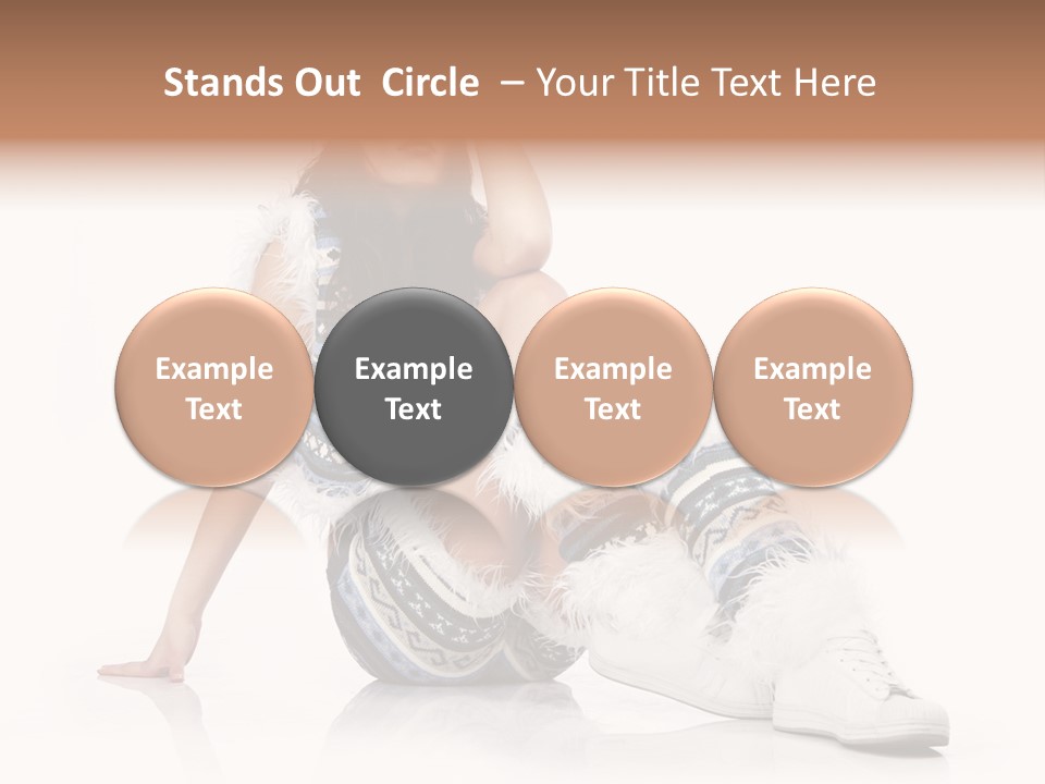 Winter Girl PowerPoint Template