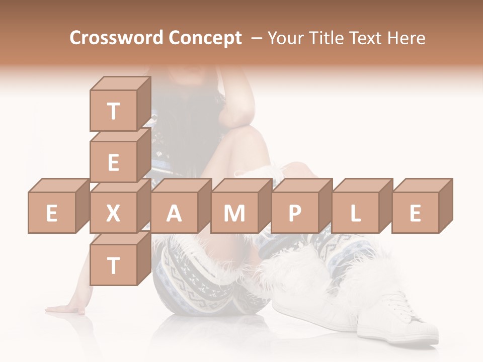 Winter Girl PowerPoint Template