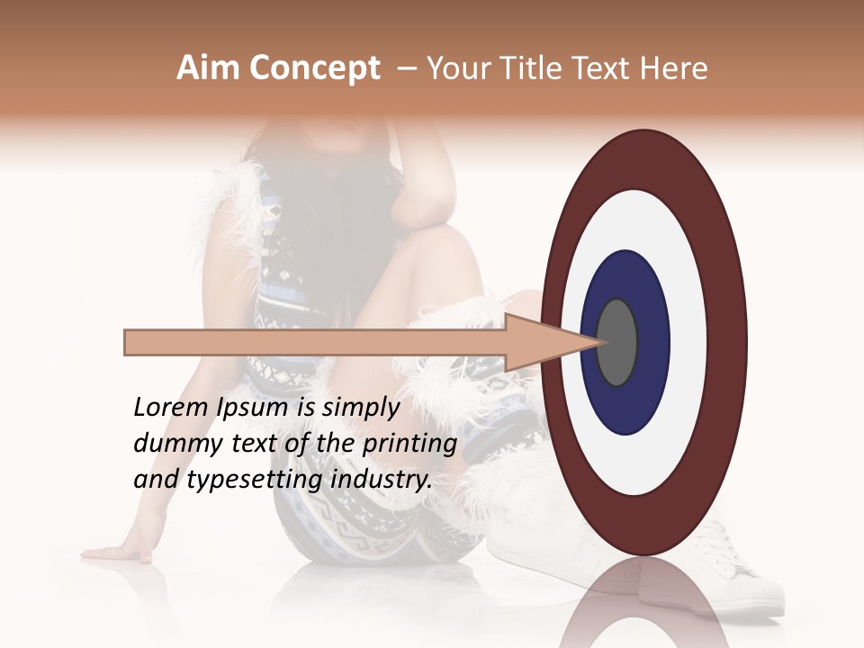 Winter Girl PowerPoint Template