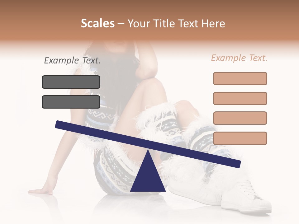 Winter Girl PowerPoint Template