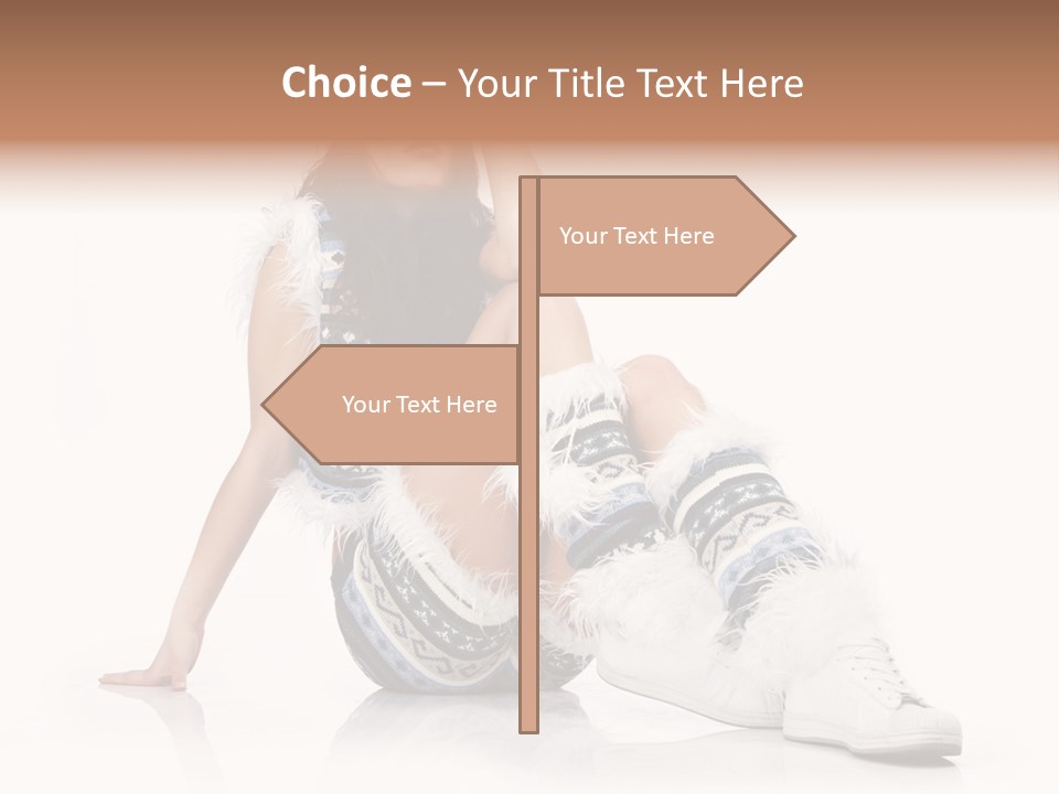 Winter Girl PowerPoint Template