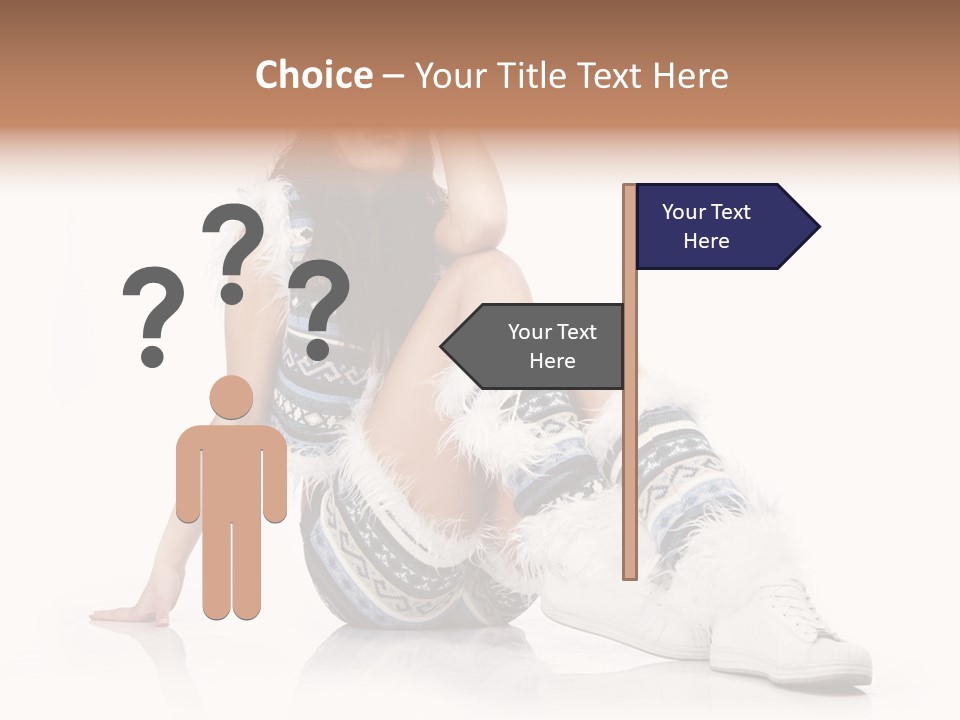 Winter Girl PowerPoint Template