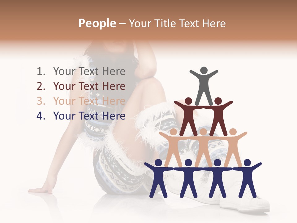 Winter Girl PowerPoint Template