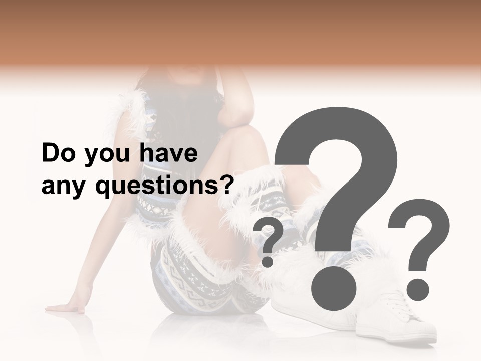 Winter Girl PowerPoint Template