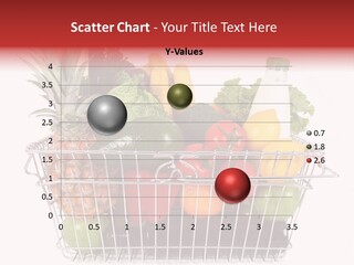 Fruit And Vegetables In The Basket PowerPoint Template