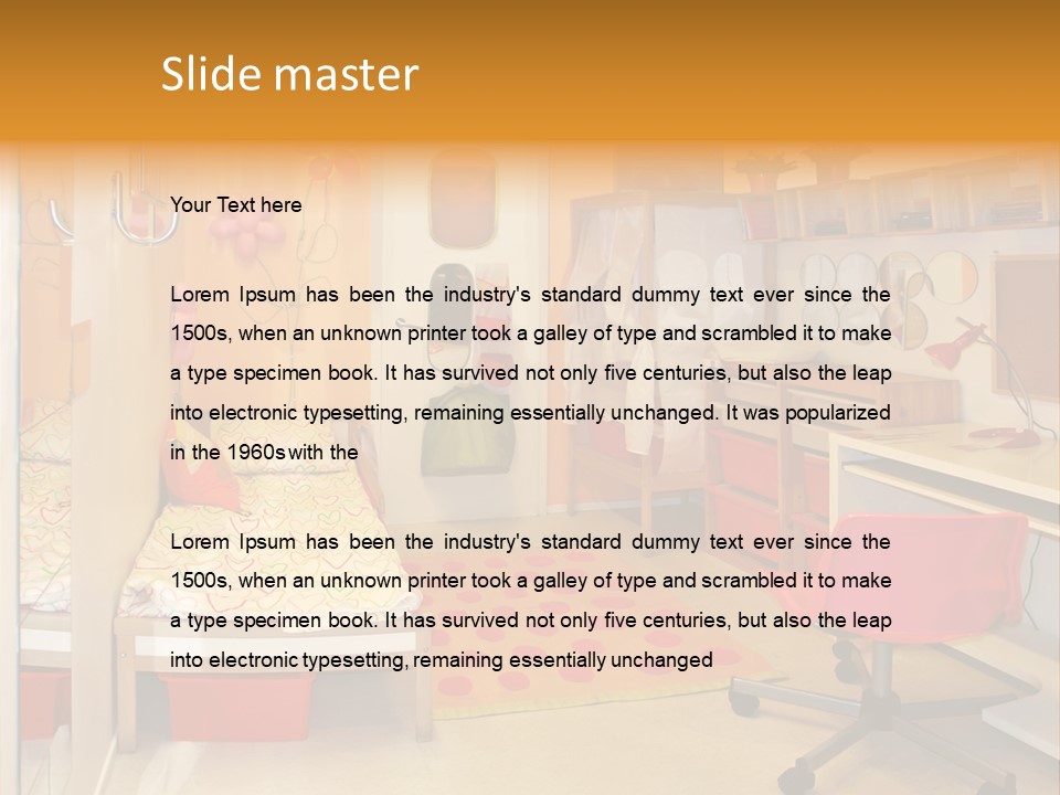 Home Interior Design PowerPoint Template