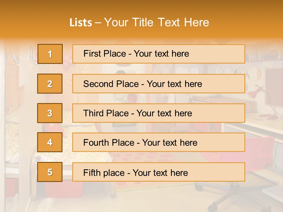 Home Interior Design PowerPoint Template