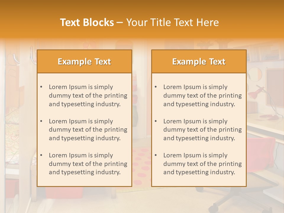 Home Interior Design PowerPoint Template
