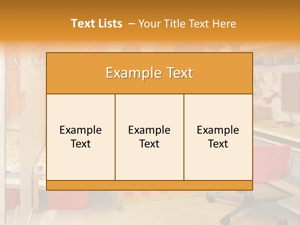 Home Interior Design PowerPoint Template