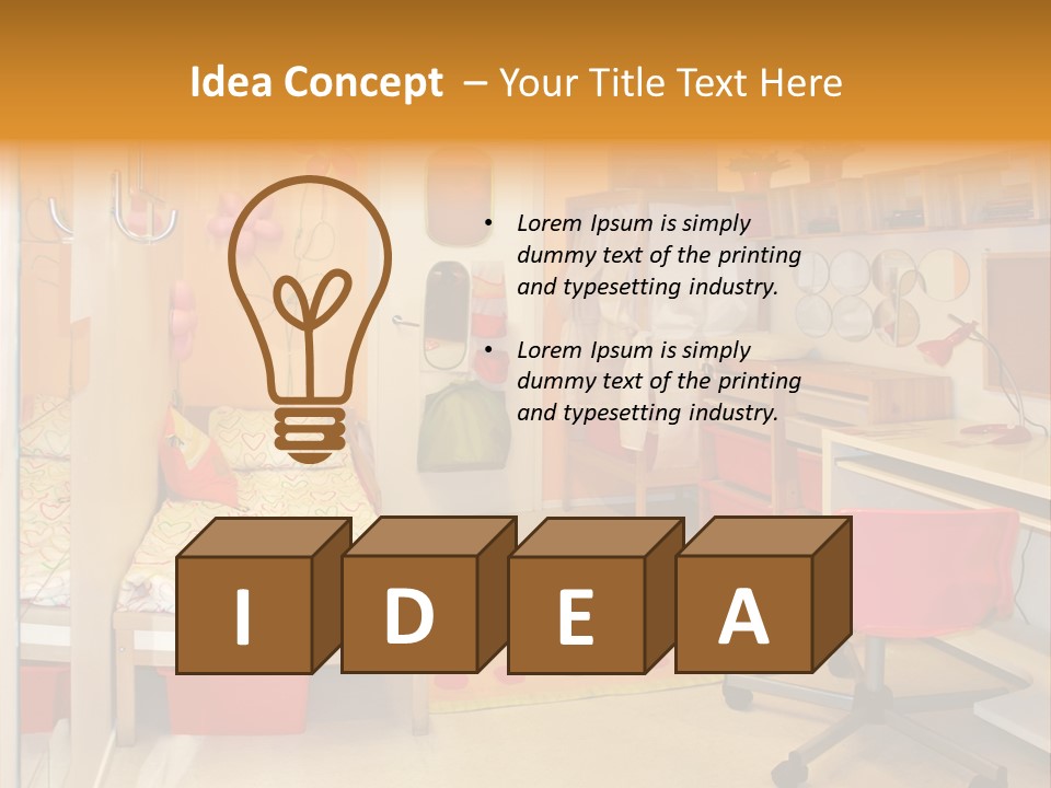 Home Interior Design PowerPoint Template