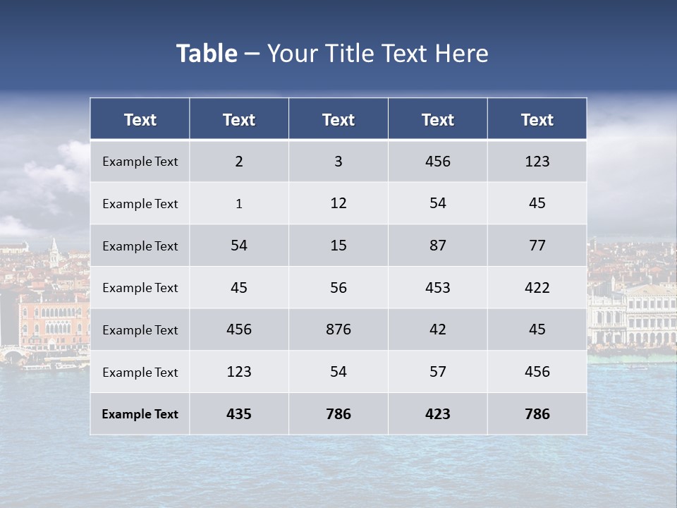 Venice PowerPoint Template