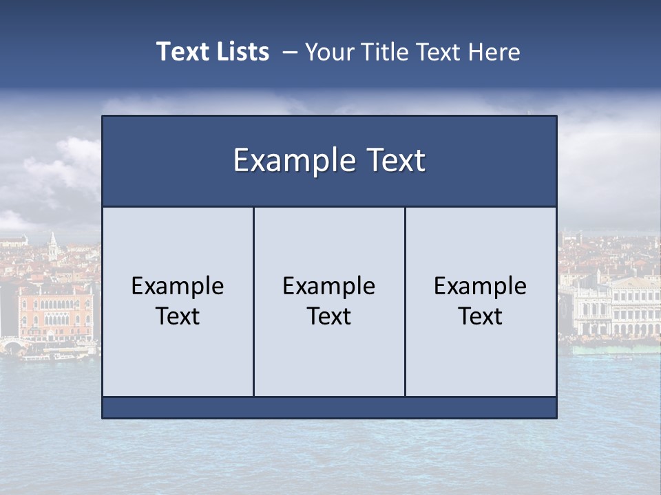 Venice PowerPoint Template