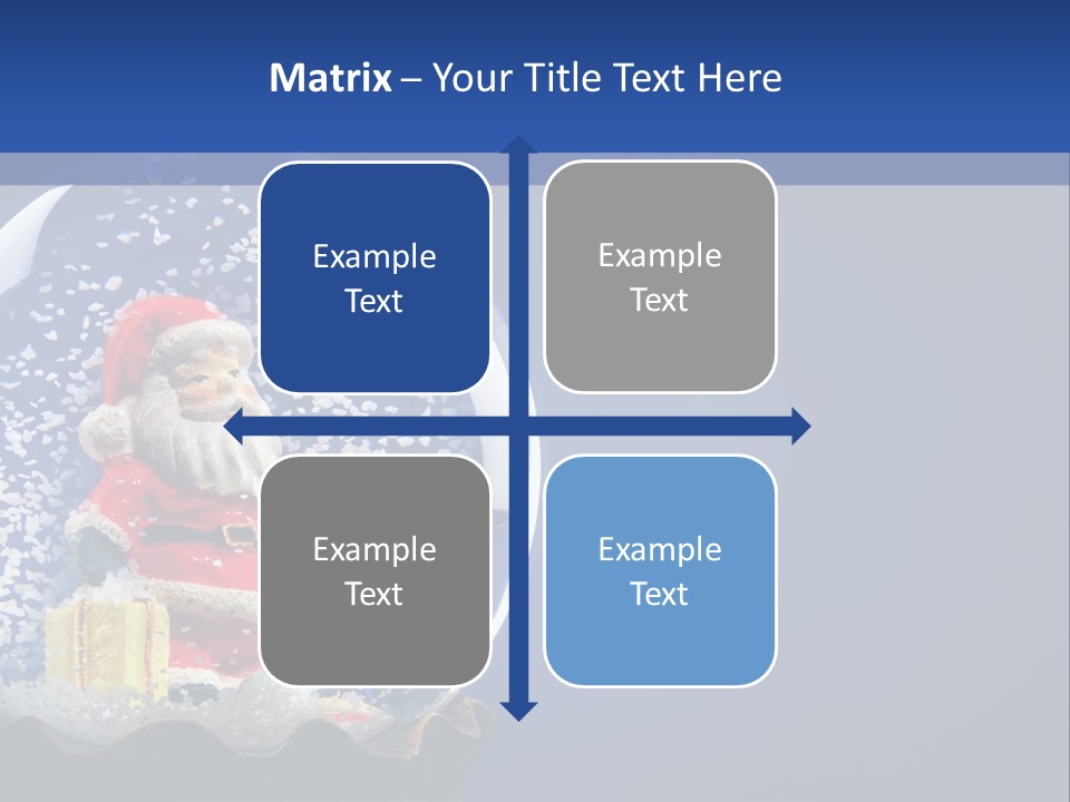 Christmas Crystal PowerPoint Template