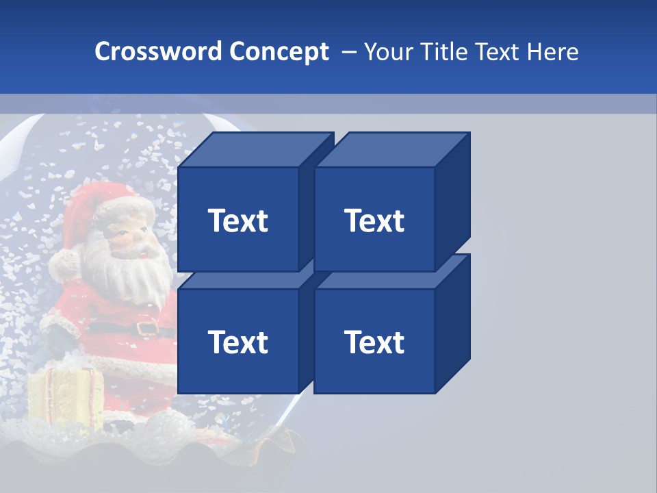 Christmas Crystal PowerPoint Template