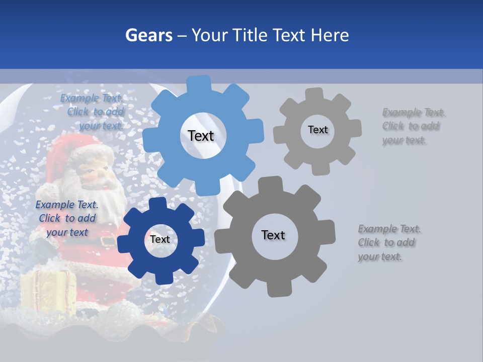 Christmas Crystal PowerPoint Template