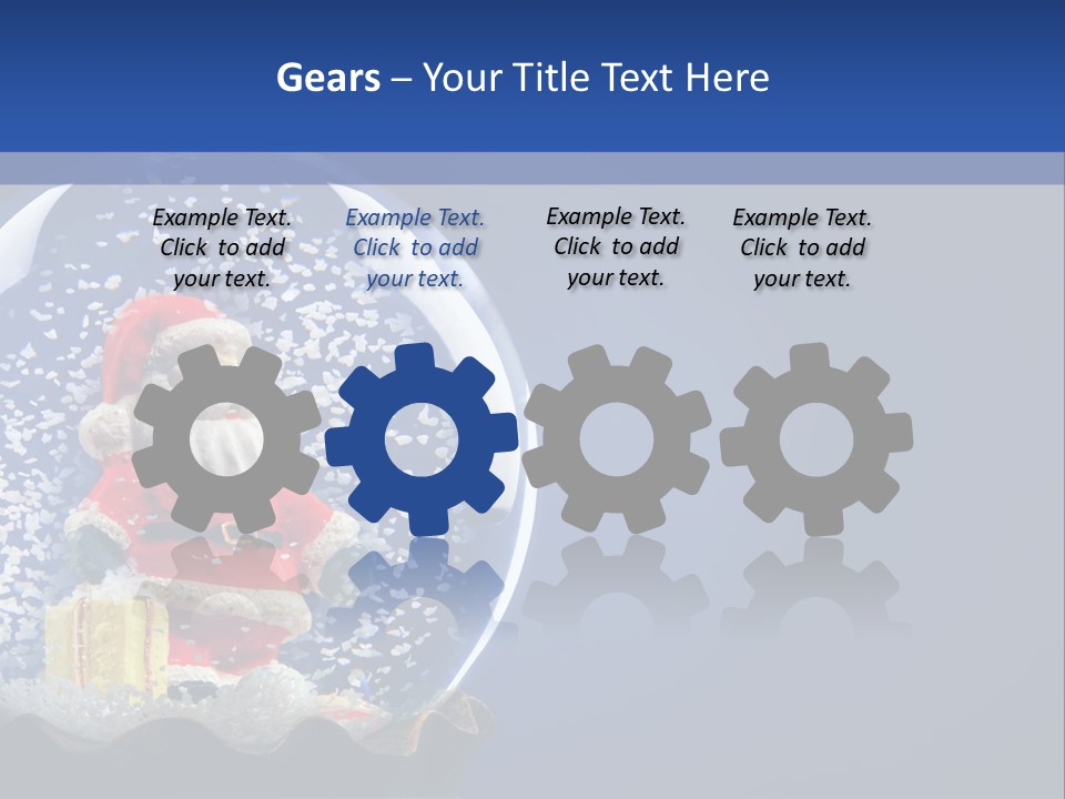 Christmas Crystal PowerPoint Template