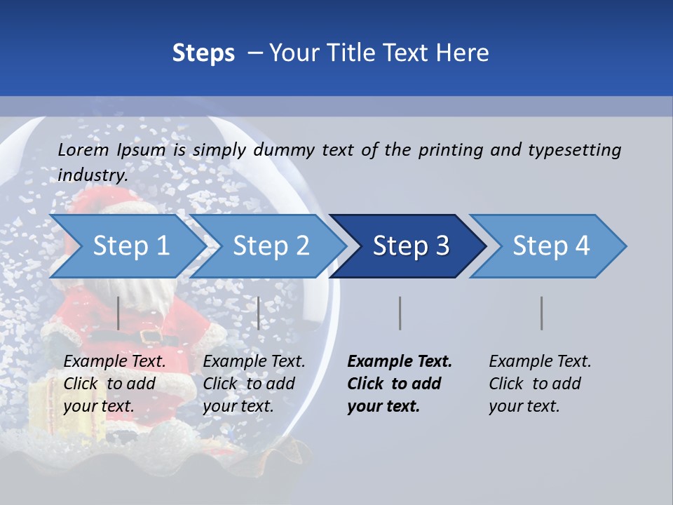 Christmas Crystal PowerPoint Template