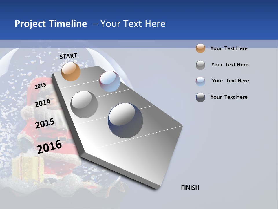 Christmas Crystal PowerPoint Template