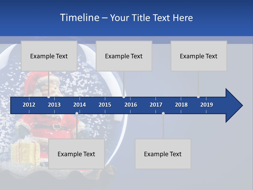 Christmas Crystal PowerPoint Template