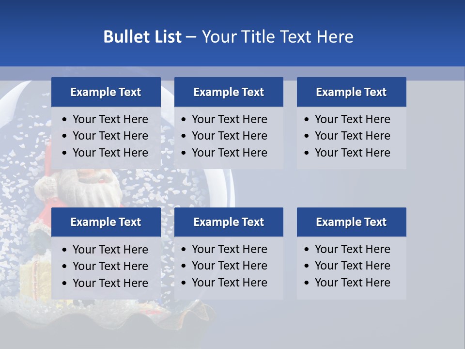 Christmas Crystal PowerPoint Template
