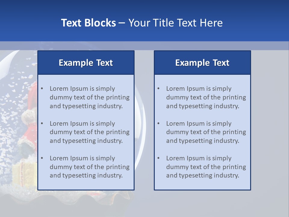Christmas Crystal PowerPoint Template