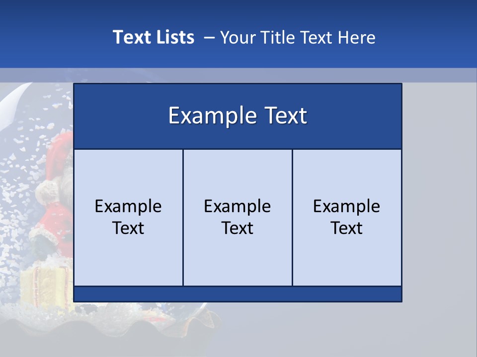 Christmas Crystal PowerPoint Template