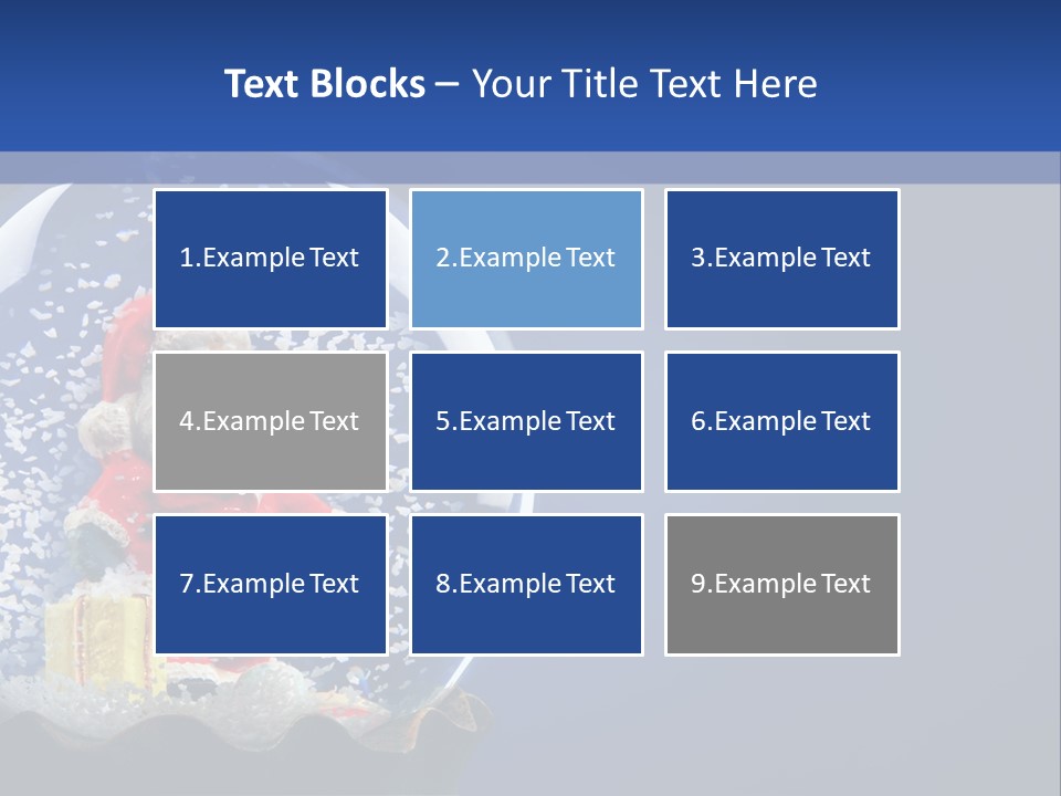 Christmas Crystal PowerPoint Template