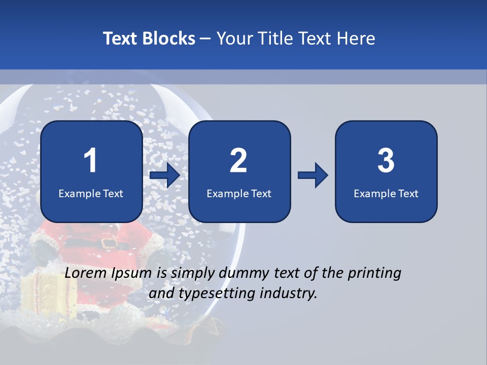 Christmas Crystal PowerPoint Template