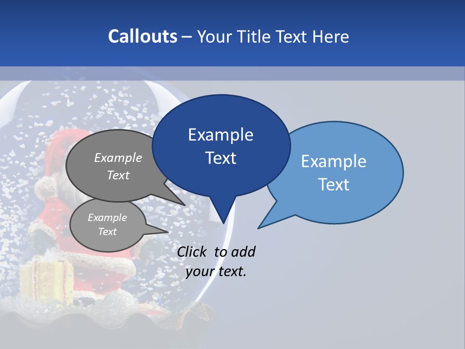 Christmas Crystal PowerPoint Template