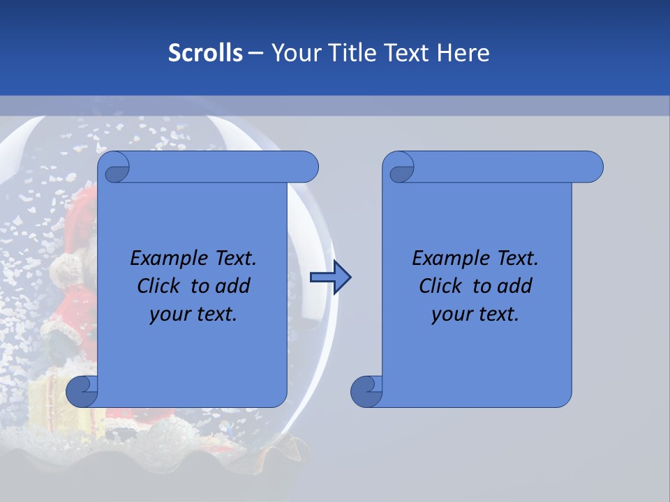 Christmas Crystal PowerPoint Template