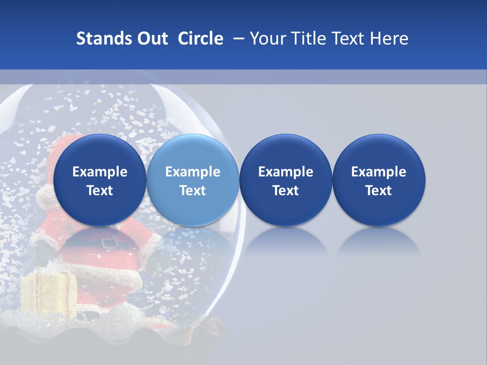 Christmas Crystal PowerPoint Template