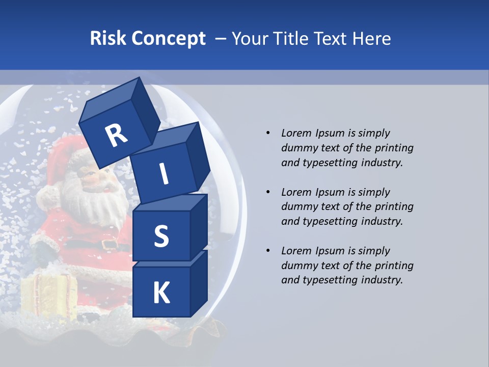 Christmas Crystal PowerPoint Template