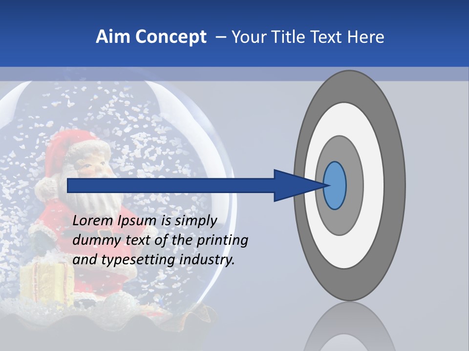 Christmas Crystal PowerPoint Template